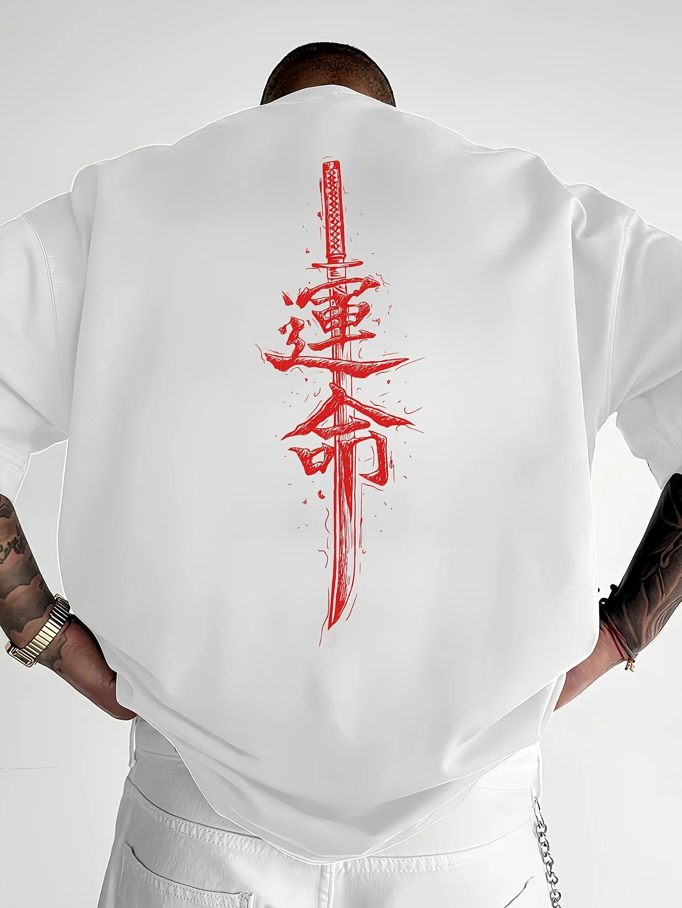 Samurai Sword Graphic Tee