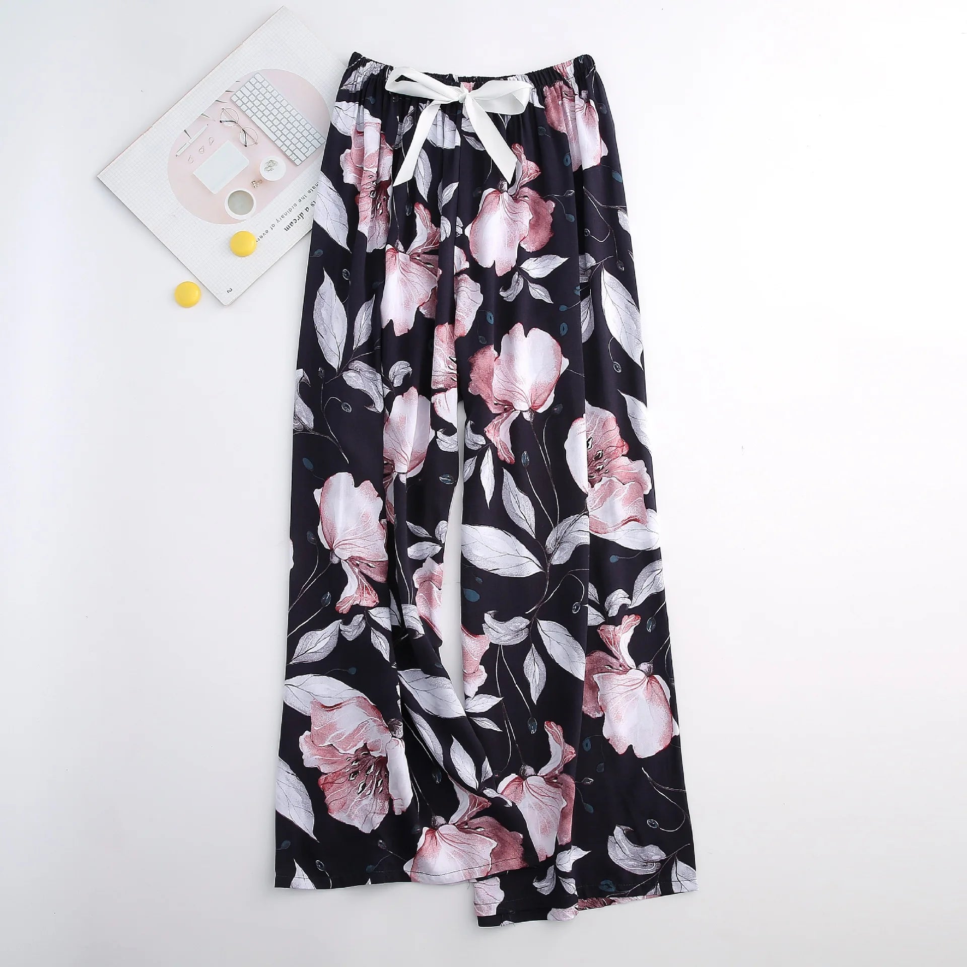 Cotton Crepe Lounge Pants