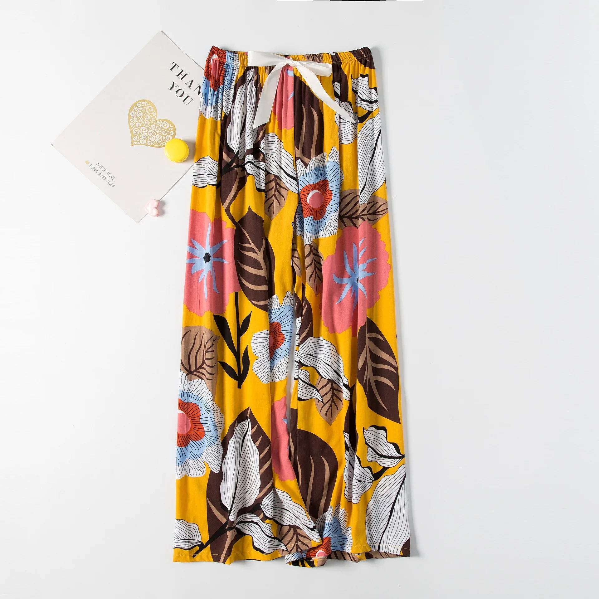 Cotton Crepe Lounge Pants